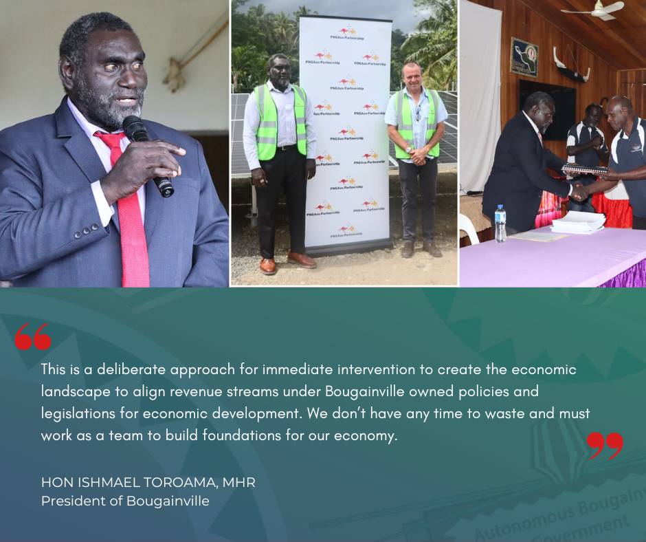 President Toroama Launches ‘Anchoring Bougainville Economy’ Initiative