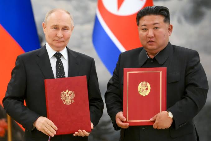 Russia and North Korea signs mutual strategic pact